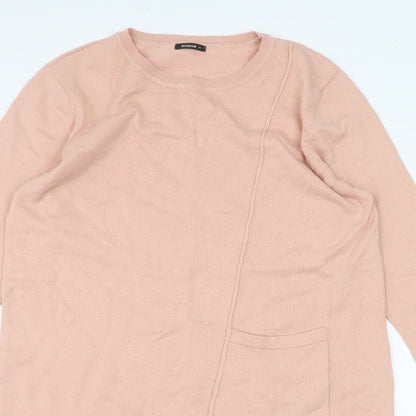 Womens UK Size 14 Roman Pink Pullover Jumper