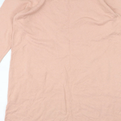 Womens UK Size 14 Roman Pink Pullover Jumper