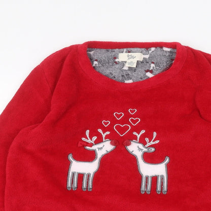 Primark Womens Red   Pullover Jumper Size M