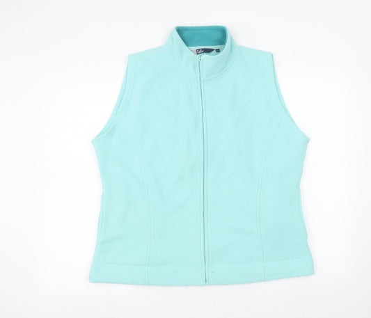 Womens UK Size L ISLE Blue Jacket