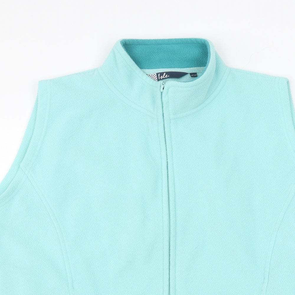 Womens UK Size L ISLE Blue Jacket