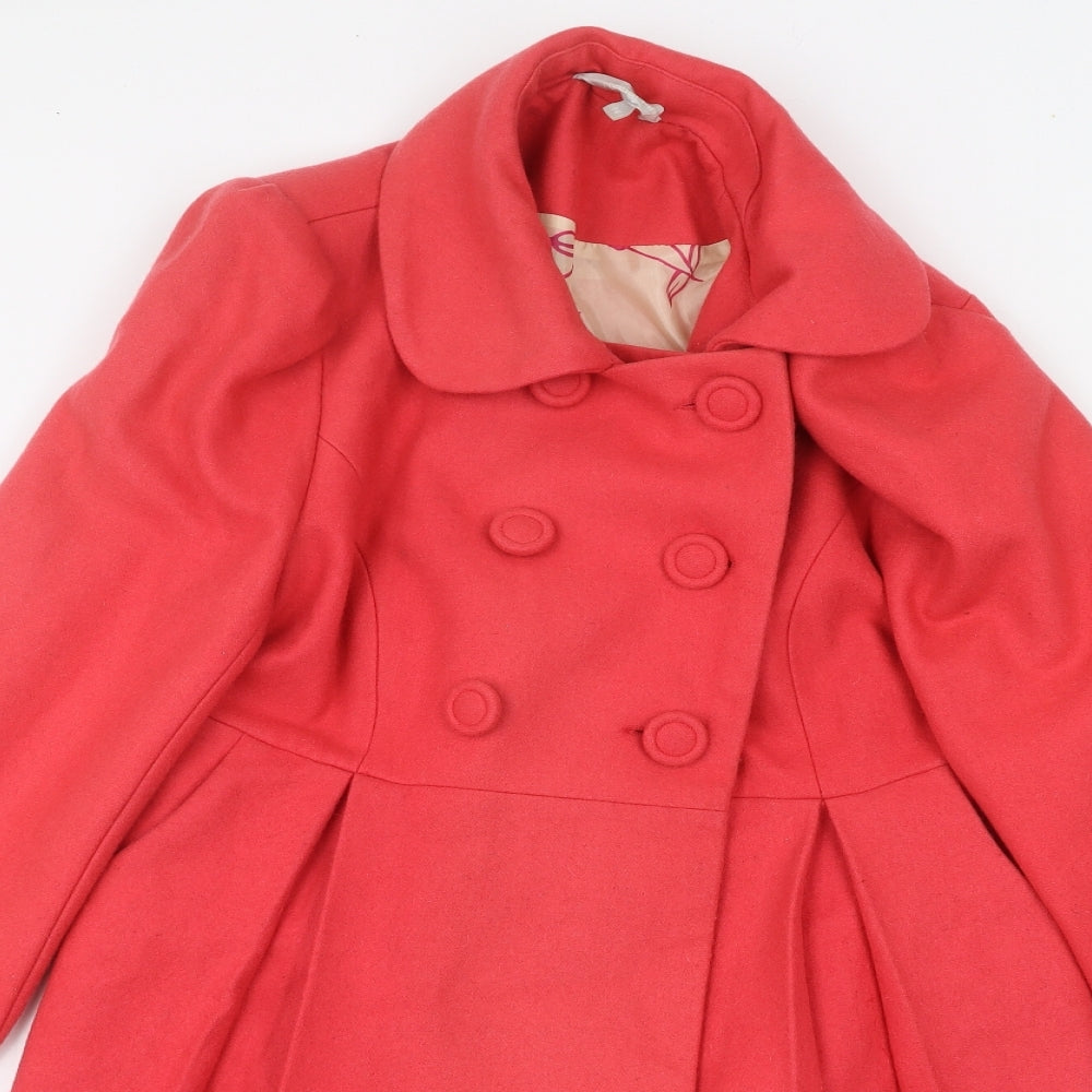 Red Herring Womens Pink   Jacket  Size 14