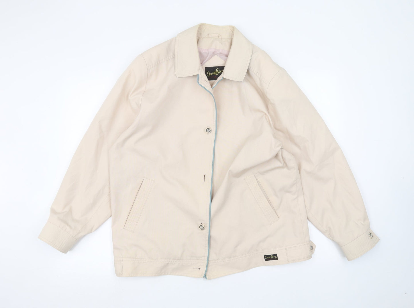 davidbarry Womens Beige   Jacket  Size 16