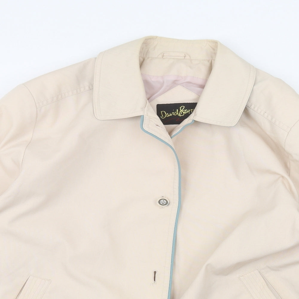 davidbarry Womens Beige   Jacket  Size 16
