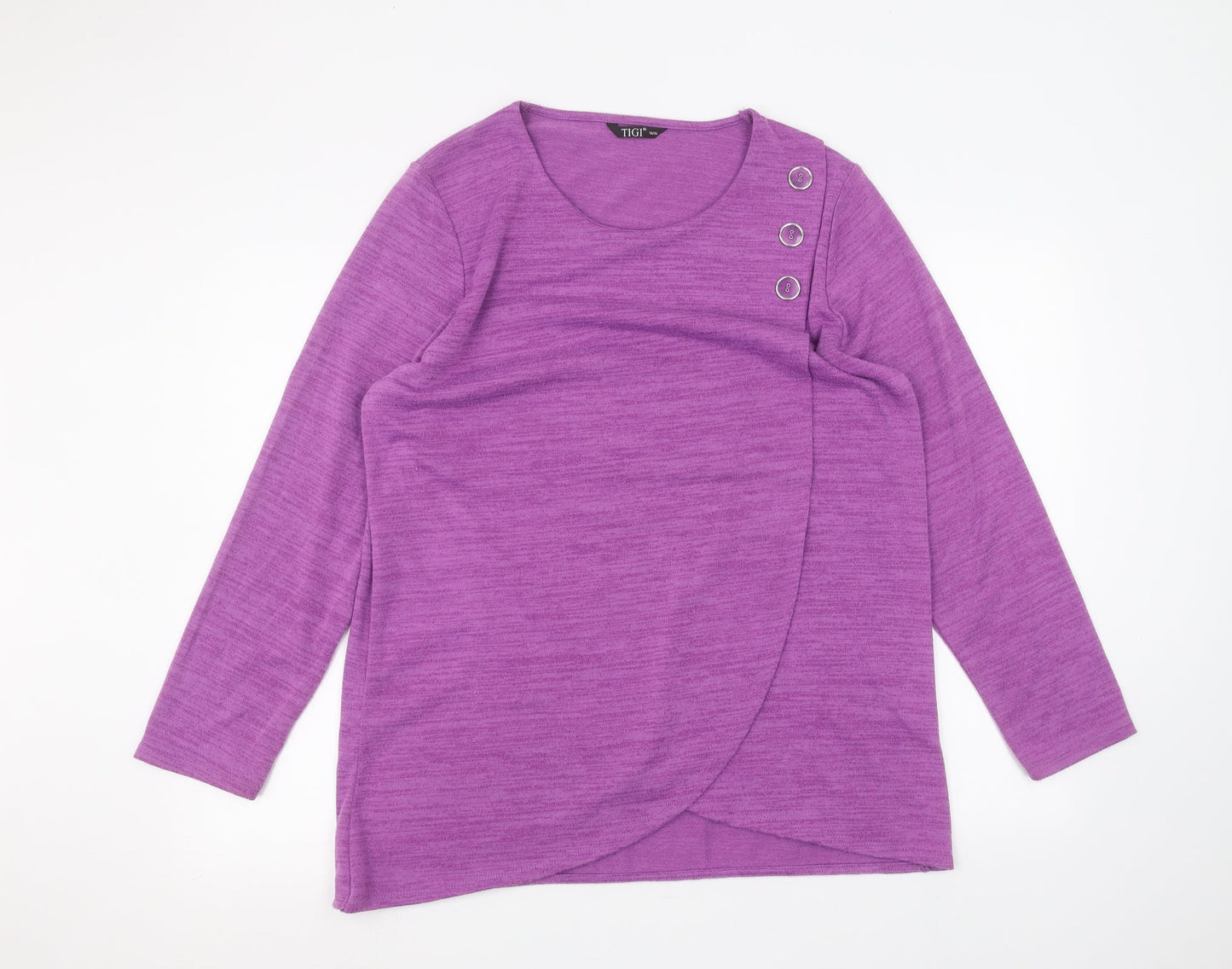 TIGI Womens Pink   Pullover Jumper Size 14