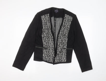 Womens UK Size 12 Marks and Spencer Black Jacket