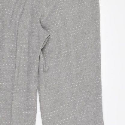 F&F Womens Grey Polka Dot  Trousers  Size 14 L30 in