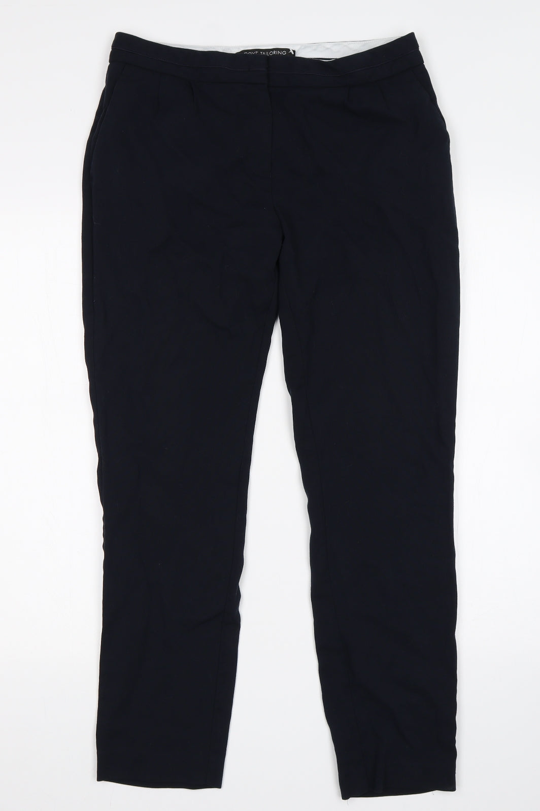 Womens UK Size 10 NEXT Regular Fit  Blue Trousers