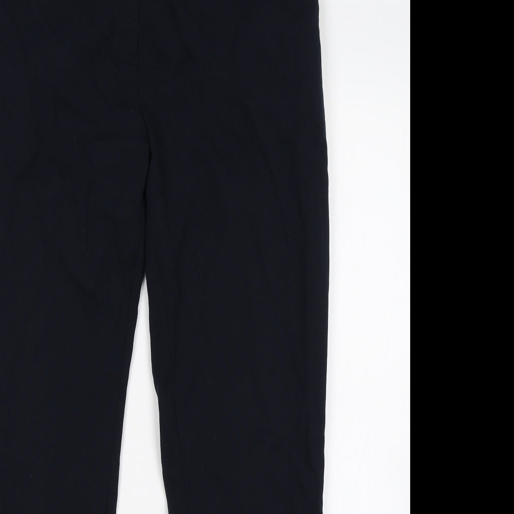 Womens UK Size 10 NEXT Regular Fit  Blue Trousers