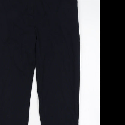 Womens UK Size 10 NEXT Regular Fit  Blue Trousers