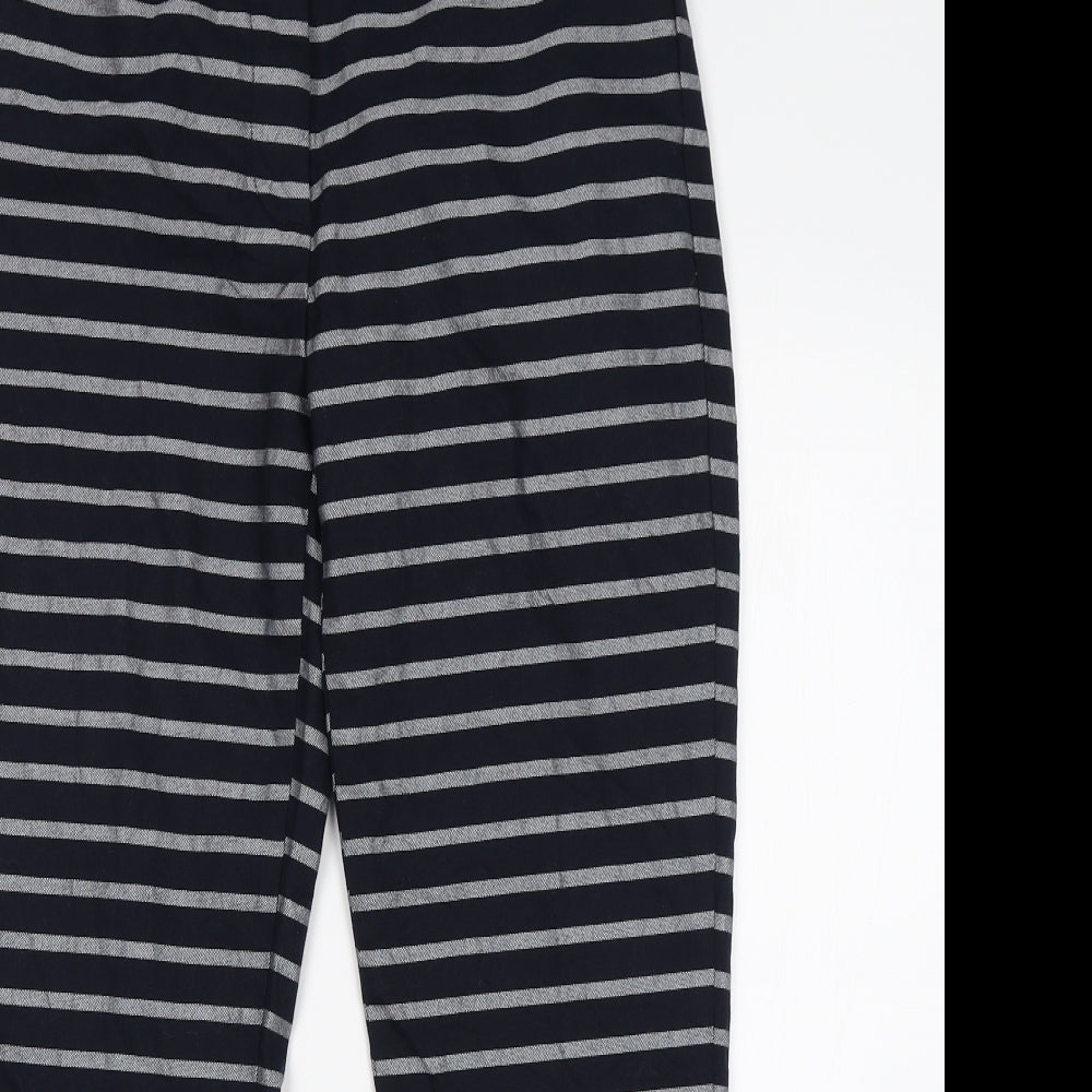 Womens UK Size 6 Gap Slim Fit Cropped Multicoloured Trousers