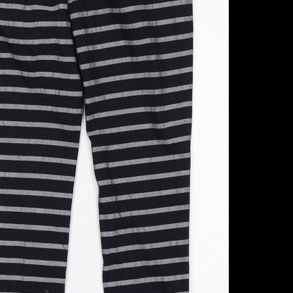 Womens UK Size 6 Gap Slim Fit Cropped Multicoloured Trousers