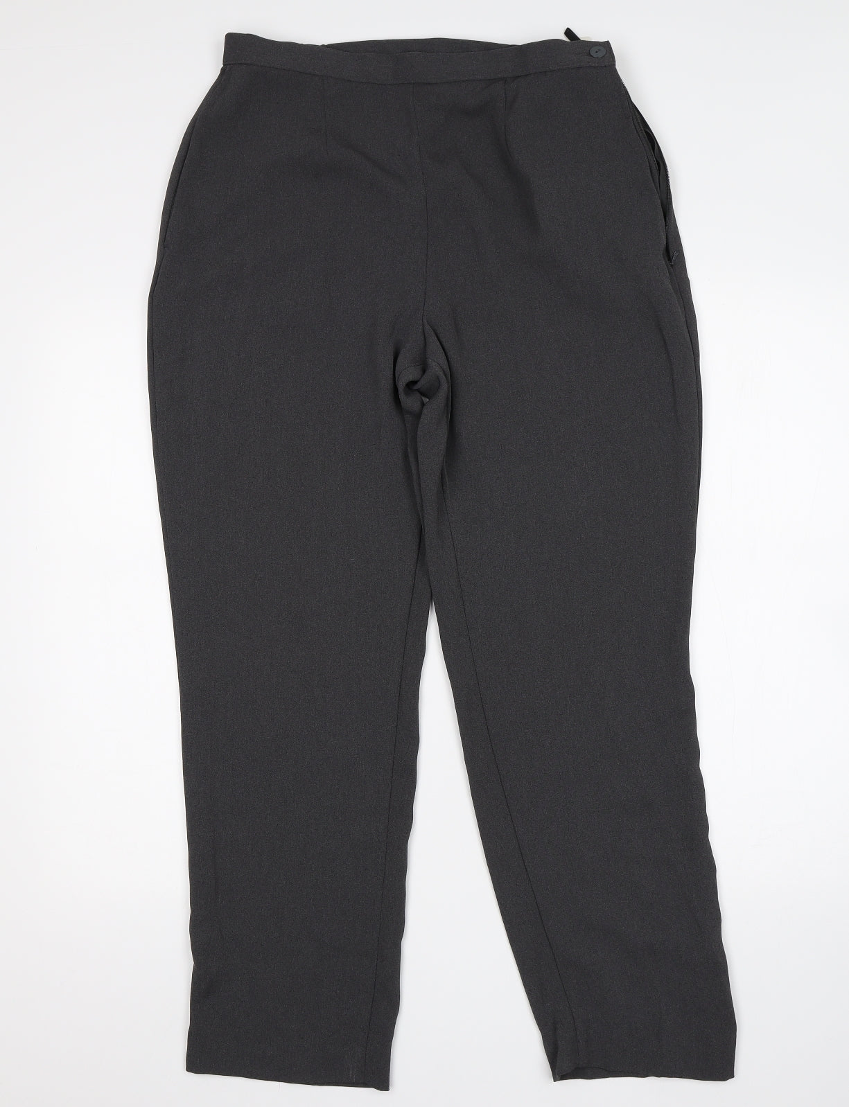 Womens UK Size 14 M&S Regular Fit  Grey Trousers