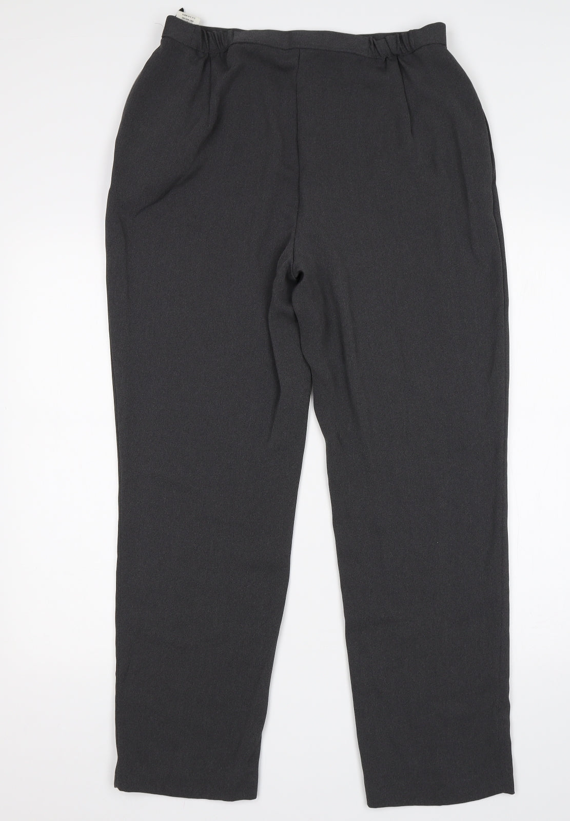 Womens UK Size 14 M&S Regular Fit  Grey Trousers