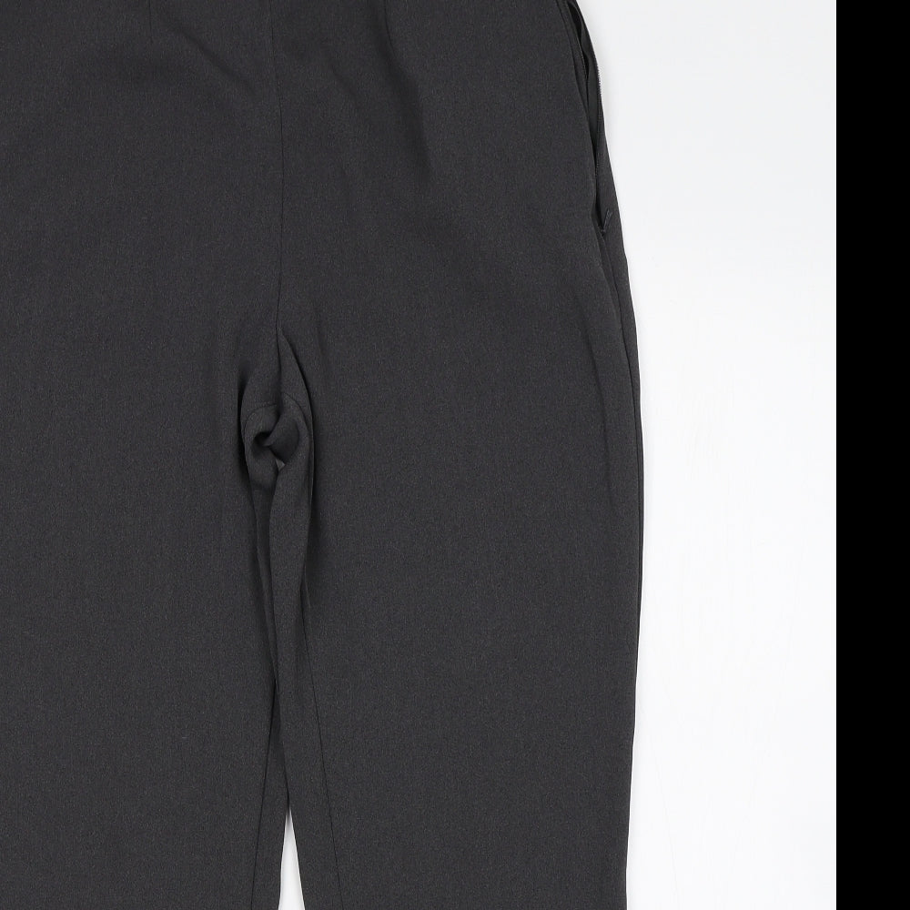 Womens UK Size 14 M&S Regular Fit  Grey Trousers