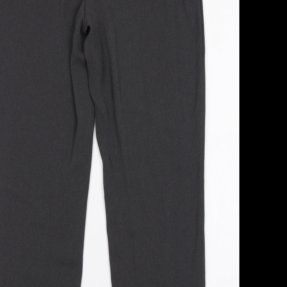 Womens UK Size 14 M&S Regular Fit  Grey Trousers