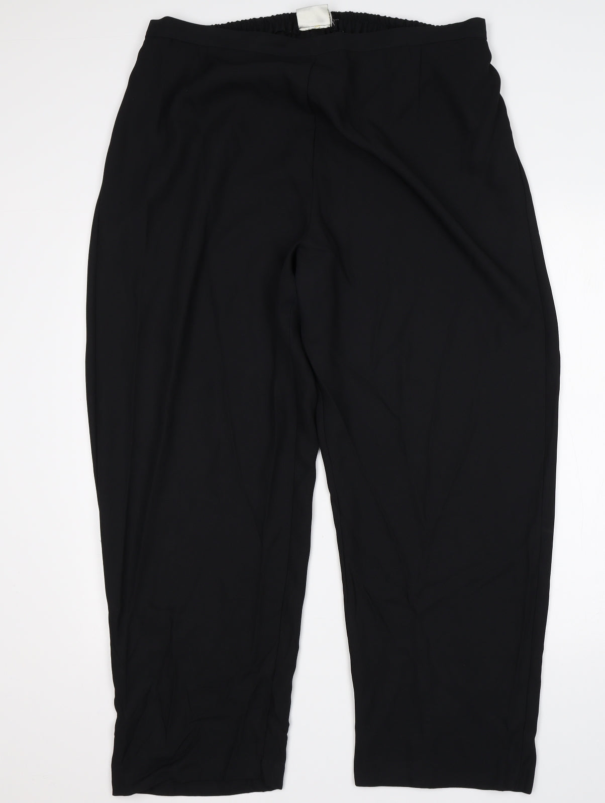 Womens UK Size 20 essence Regular Fit  Black Trousers