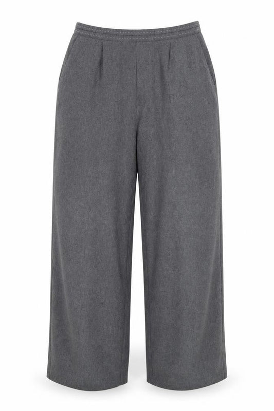 Womens UK Size 12 BM Regular Fit  Grey Trousers