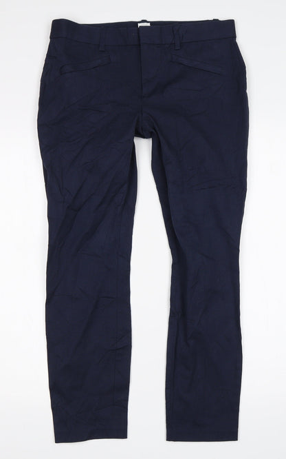 Womens UK Size 6 Gap Extra-Slim Fit  Blue Trousers