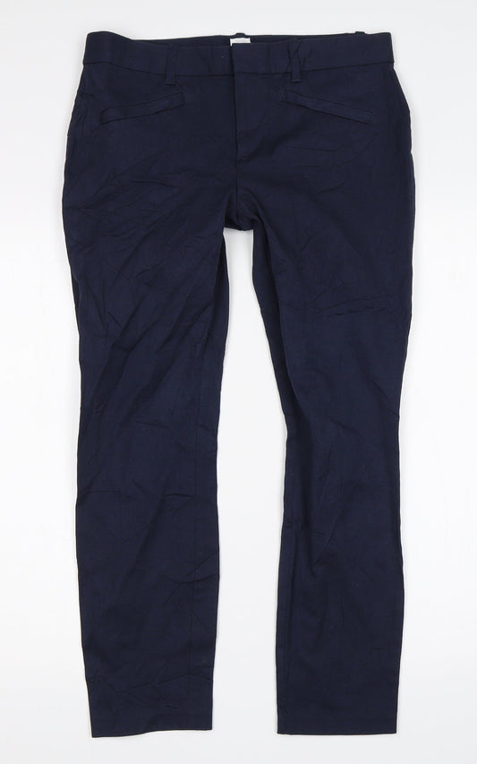 Womens UK Size 6 Gap Extra-Slim Fit  Blue Trousers