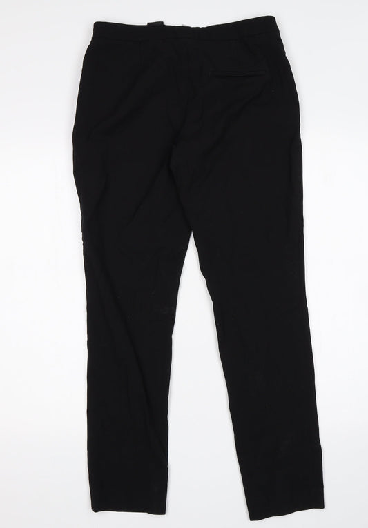 H&M Womens Black   Trousers  Size 8 L29 in