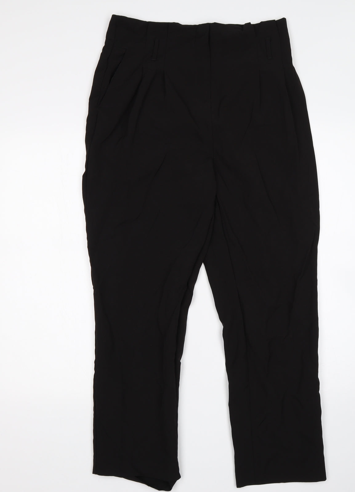 New Look Womens Black   Trousers  Size 12 L27 in