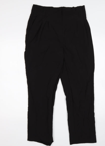 New Look Womens Black   Trousers  Size 12 L27 in