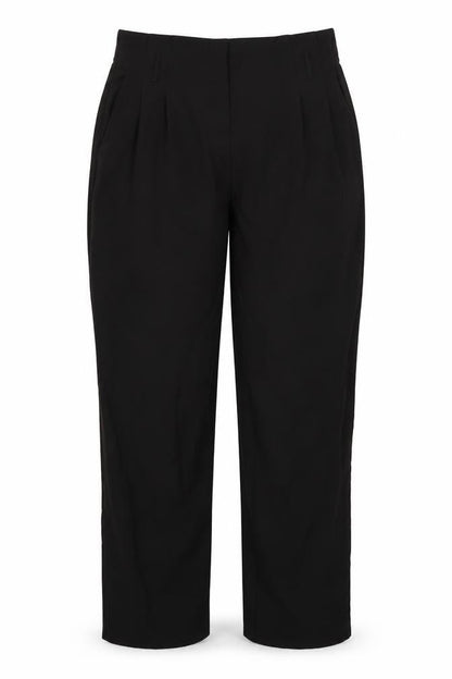 Womens UK Size 12 New Look Regular Fit  Black Trousers
