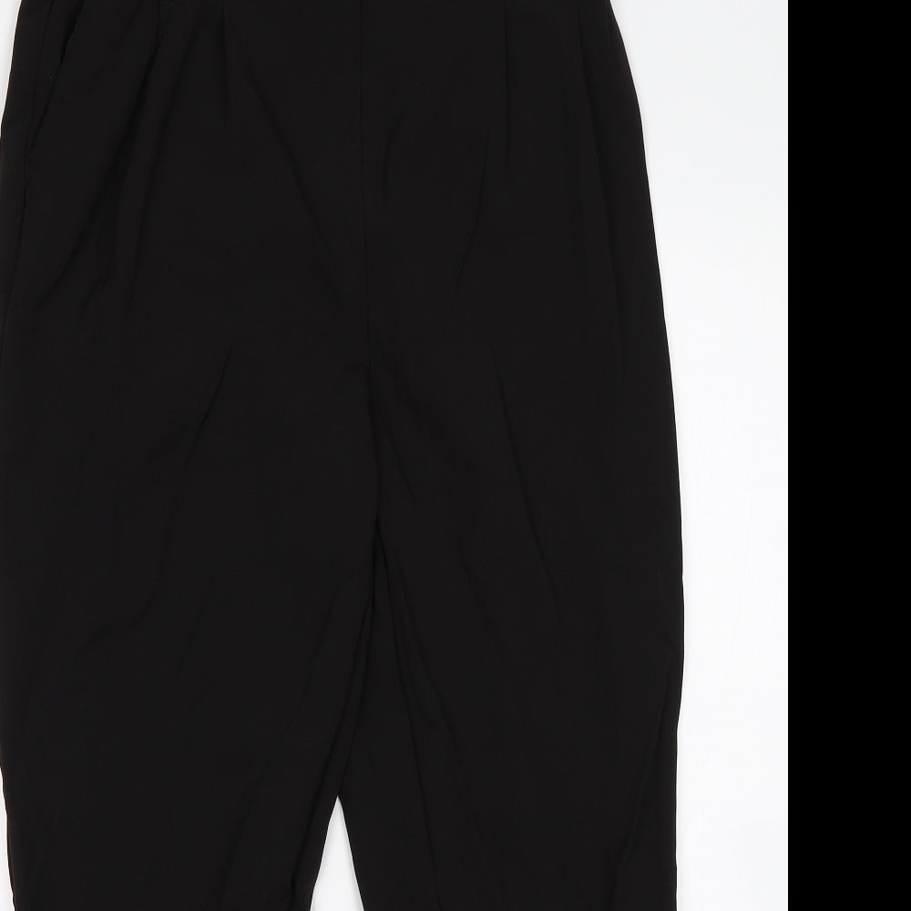 New Look Womens Black   Trousers  Size 12 L27 in