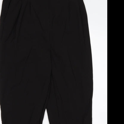 New Look Womens Black   Trousers  Size 12 L27 in