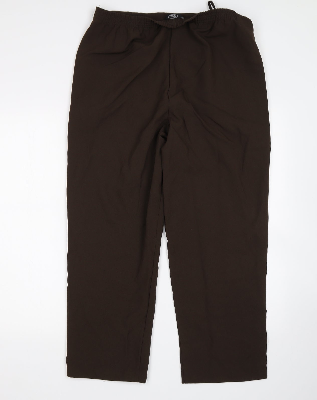 Womens UK Size 14 BM Regular Fit  Brown Trousers