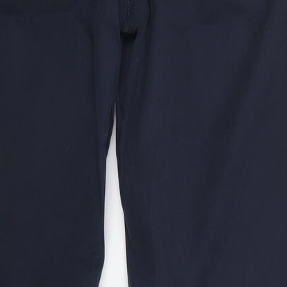 Womens UK Size 12 NEXT Regular Fit  Blue Trousers