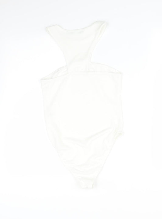 I SAW IT FIRST Womens White   Playsuit One-Piece Size 10