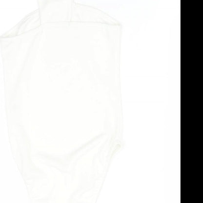 I SAW IT FIRST Womens White   Playsuit One-Piece Size 10