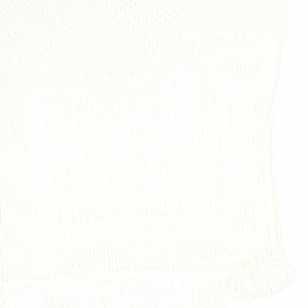 Womens UK Size M NEXT White Basic T-Shirt
