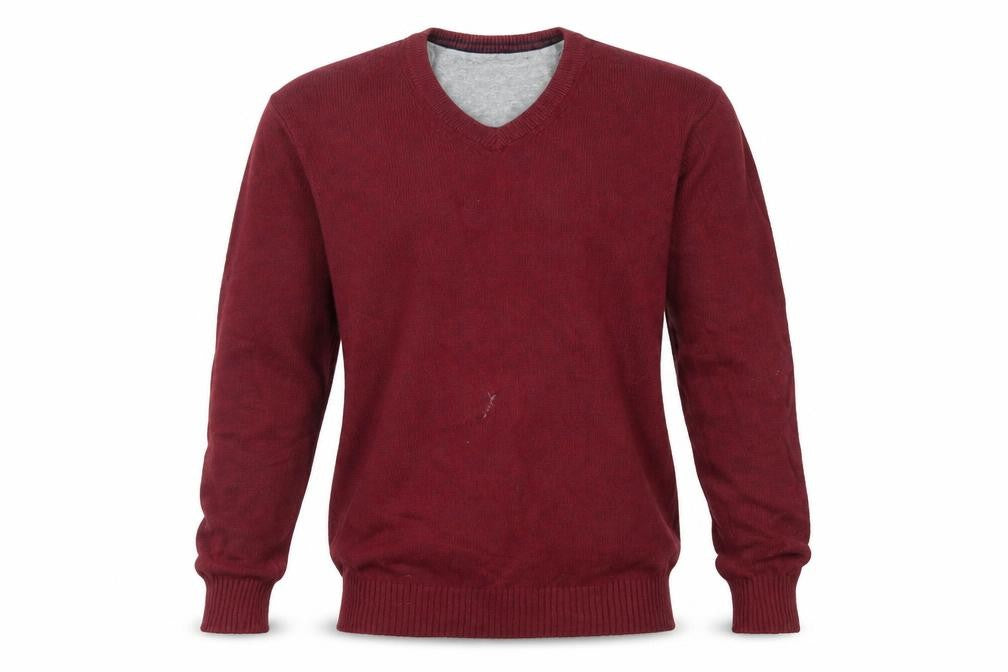 Mens UK Size S Maine Red Pullover Sweatshirt