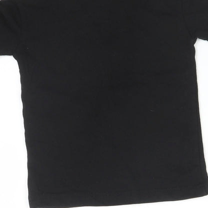 Batman Boys Black   Basic T-Shirt Size 2 Years