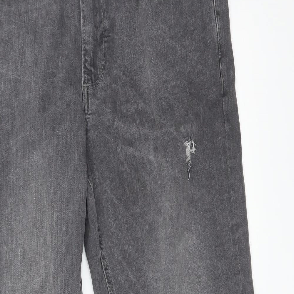 LDN DNM Womens Grey  Denim Skinny Jeans Size 32 in L32 in