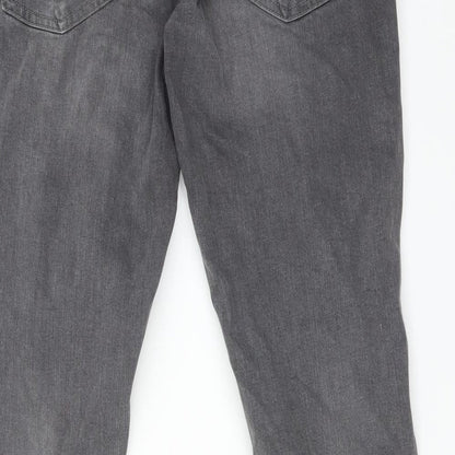 LDN DNM Womens Grey  Denim Skinny Jeans Size 32 in L32 in
