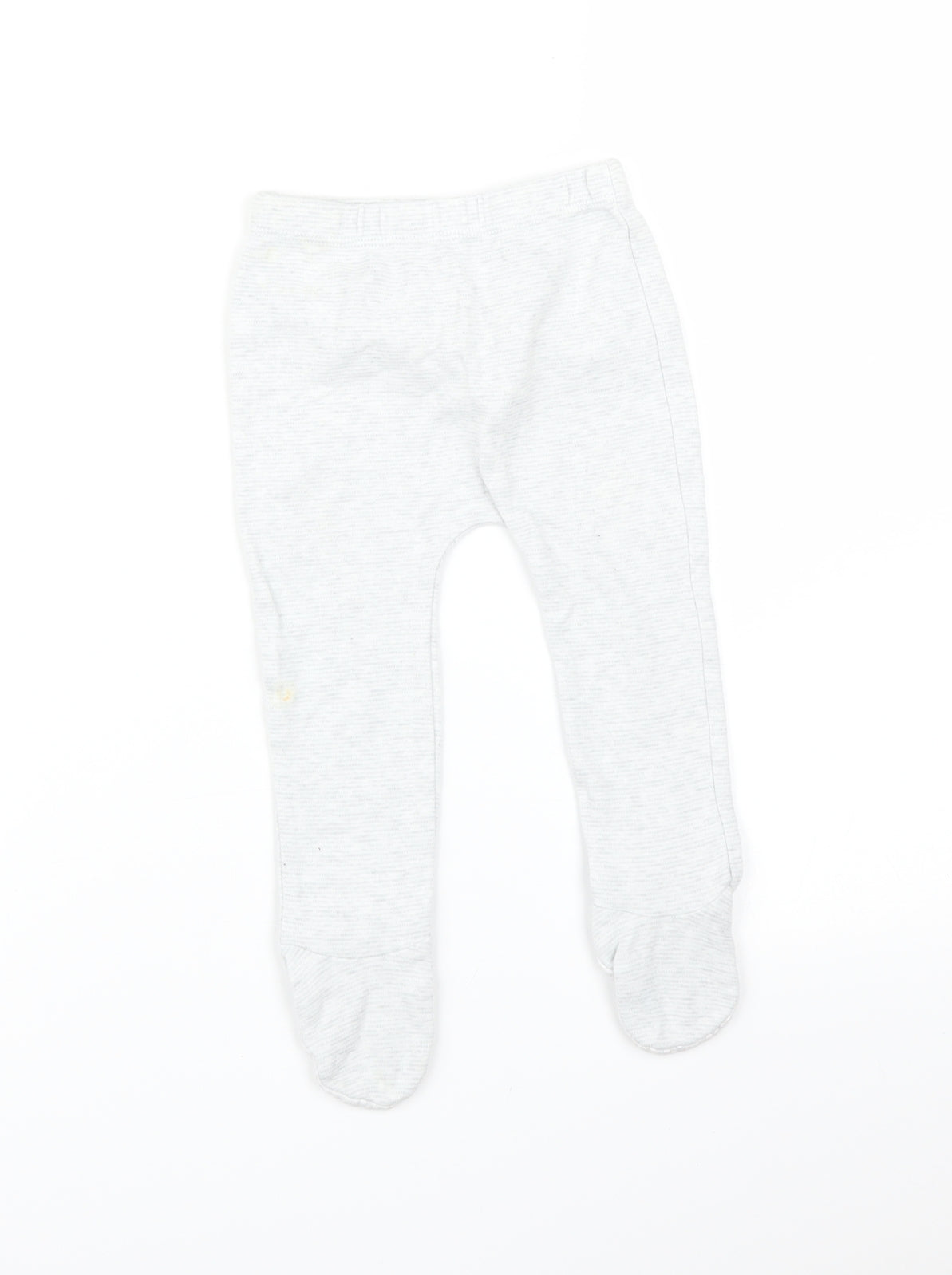 F&F Baby Grey Flecked   Trousers Size 9-12 Months