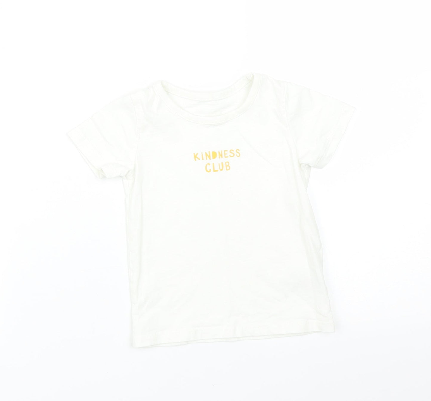 George Baby White   Basic T-Shirt Size 12-18 Months