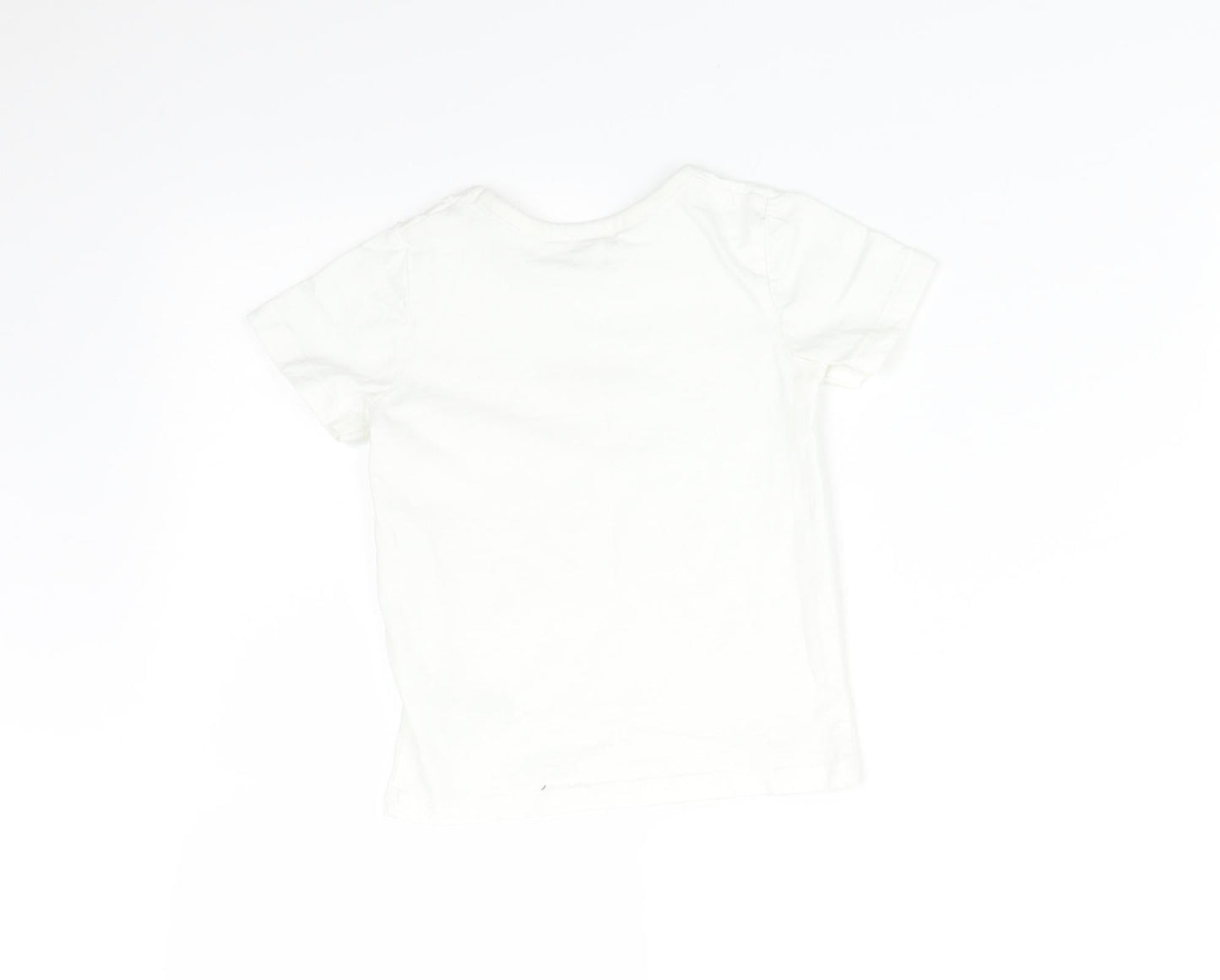 George Baby White   Basic T-Shirt Size 12-18 Months