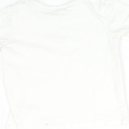 George Baby White   Basic T-Shirt Size 12-18 Months