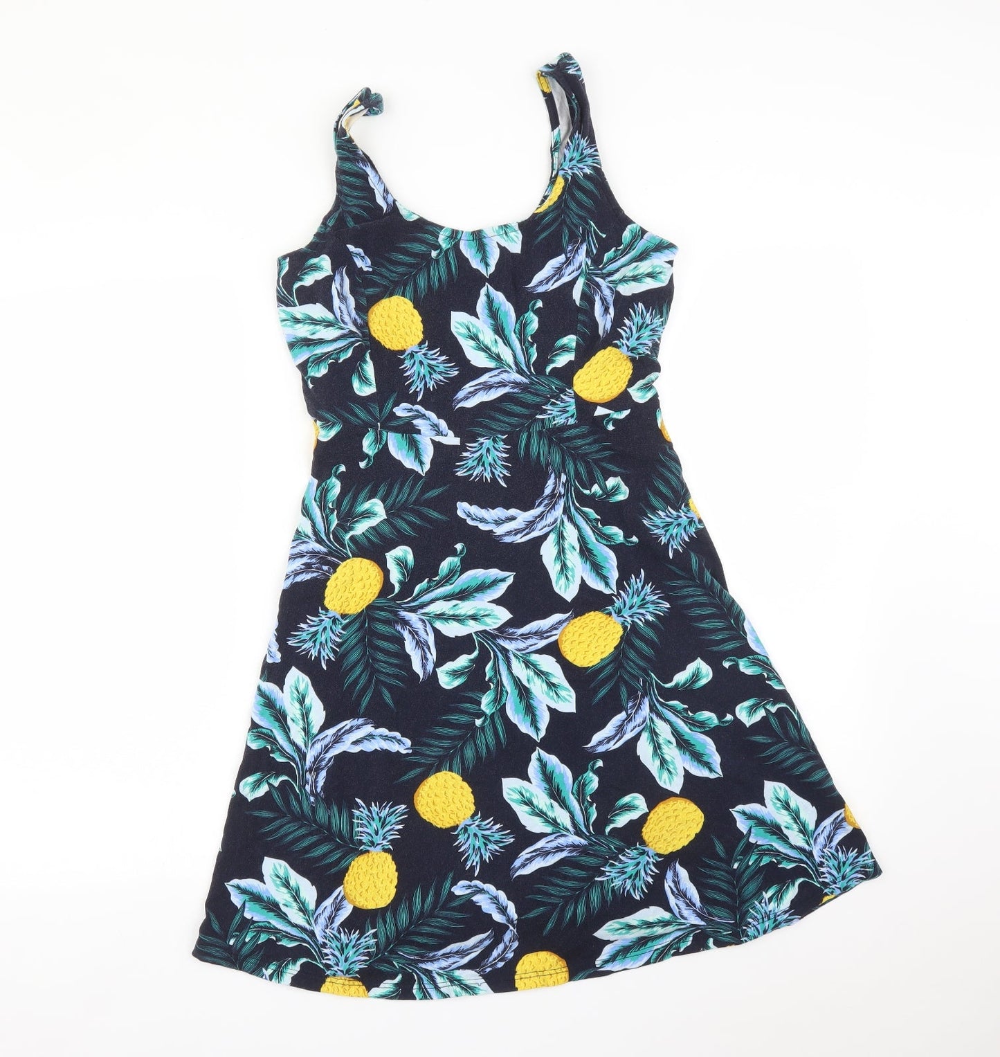 Dorothy Perkins Womens Multicoloured Floral  A-Line  Size 10