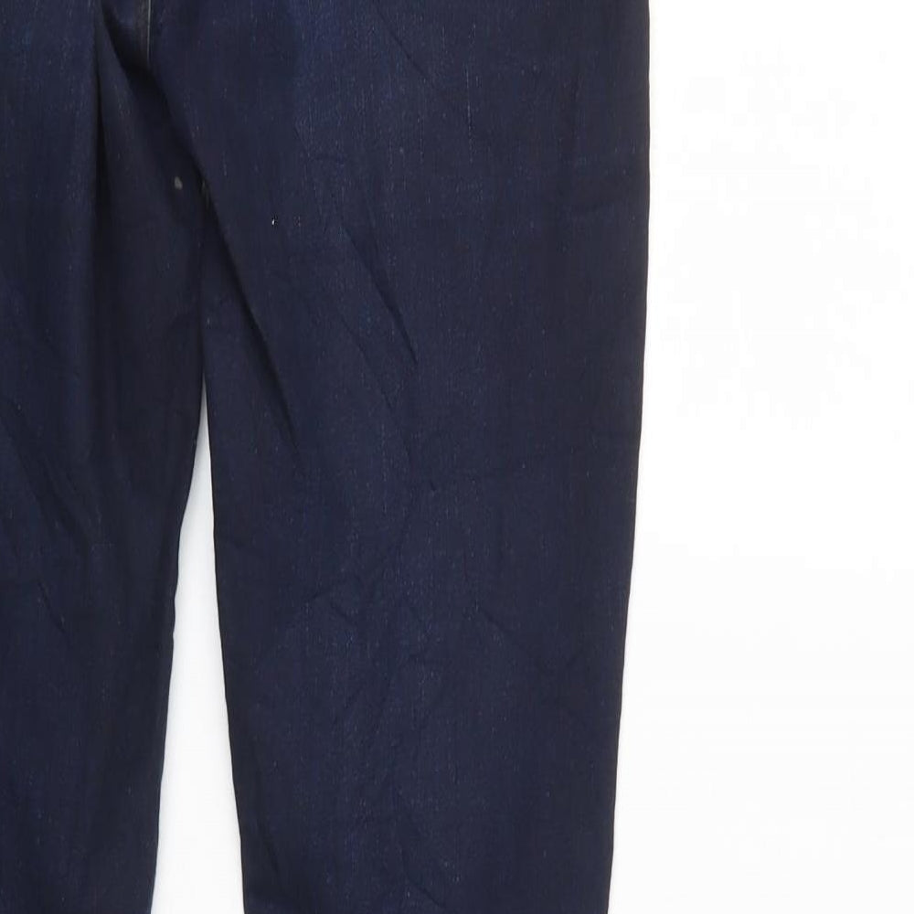Lemmi Womens Blue  Denim Tapered Jeans Size 28 in L31 in