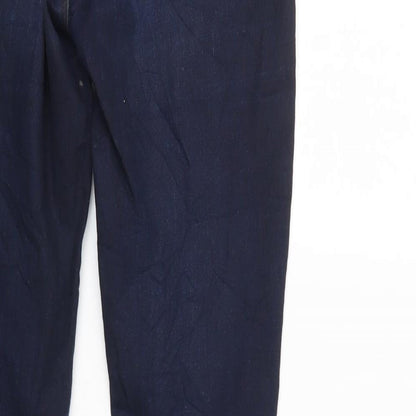 Lemmi Womens Blue  Denim Tapered Jeans Size 28 in L31 in