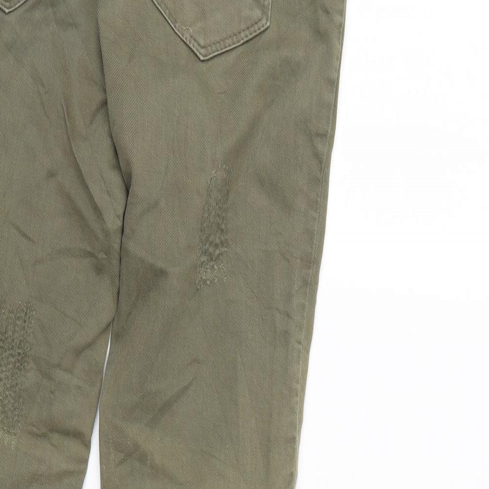 Womens UK Size 6 Leana Woman Regular Fit Skinny Green Jeans