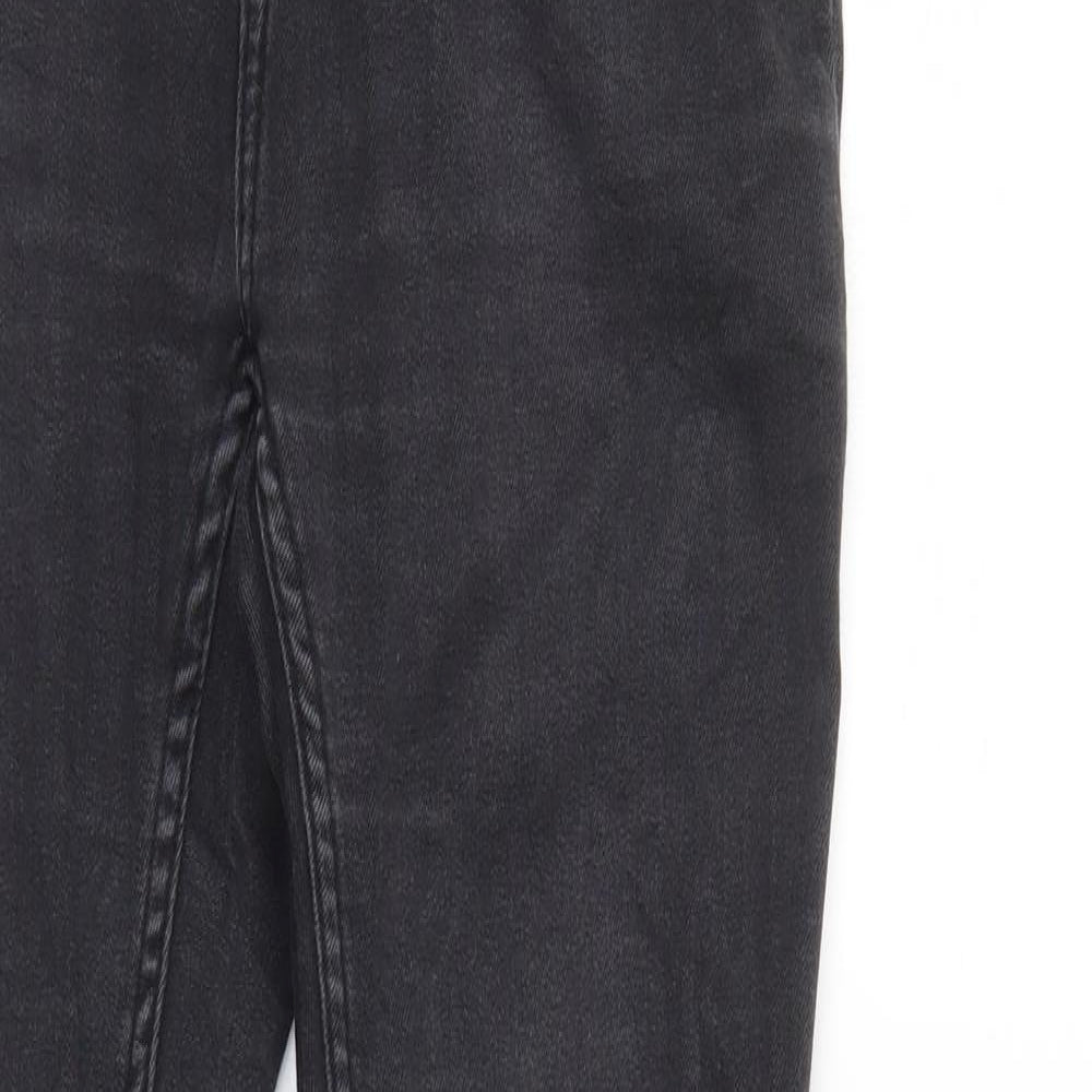 157 Womens Black  Denim Skinny Jeans Size S L31 in