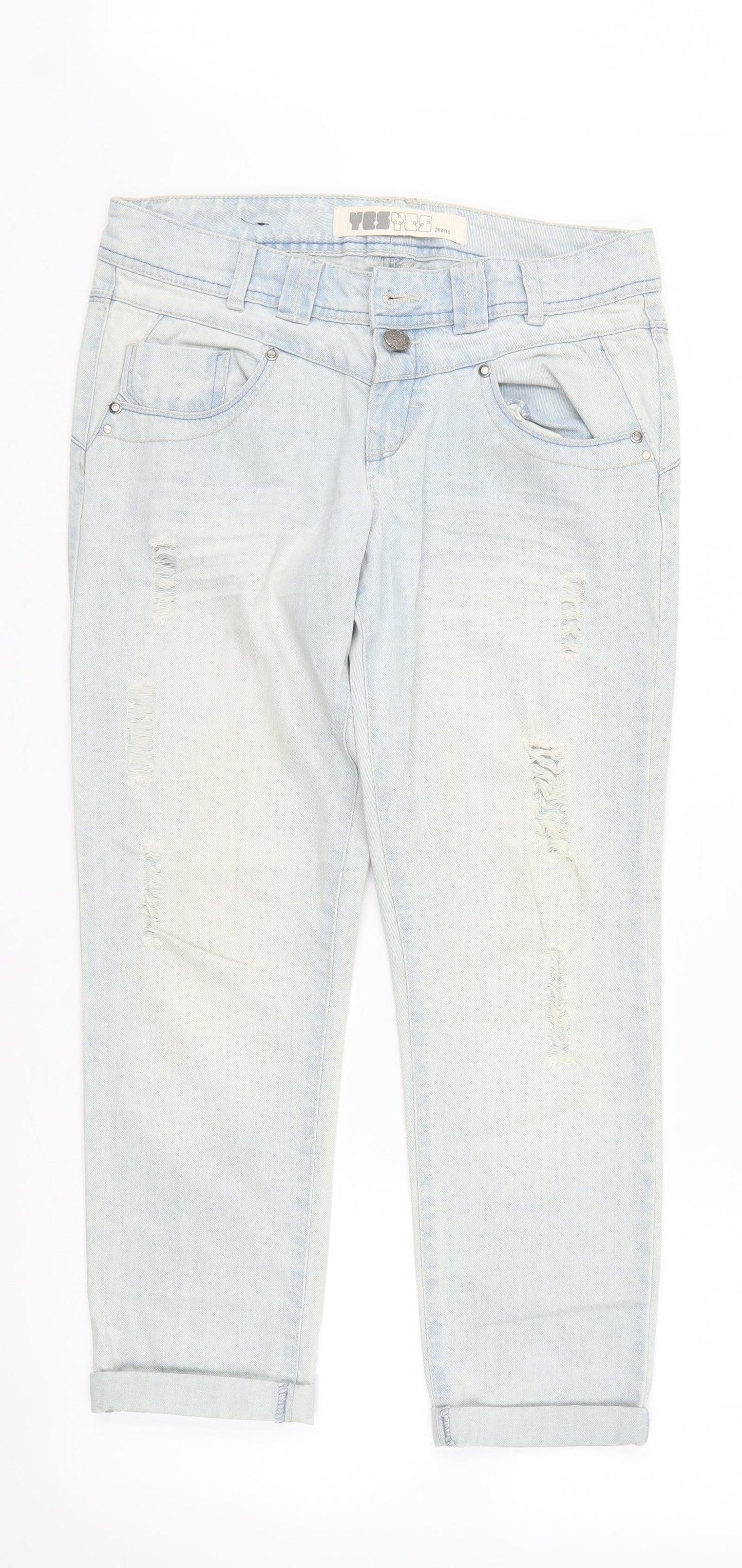 Womens UK Size 10 Yes Yes Regular Fit Straight Blue Jeans