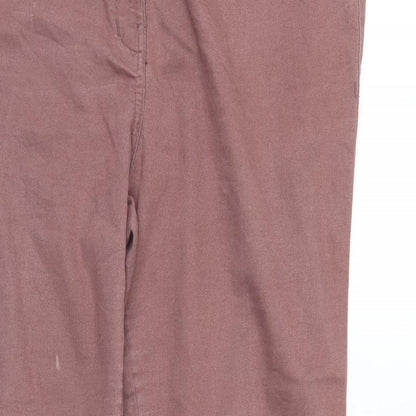 Moda Womens Brown  Denim Straight Jeans Size 16 L28 in